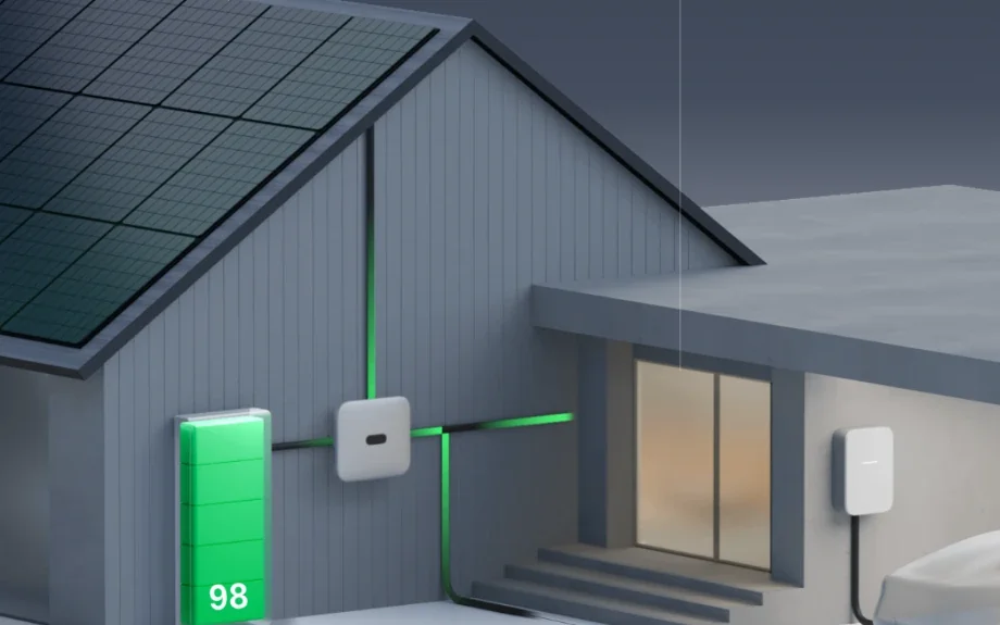 Energie-App mit 3D-Hausansicht: PV, Batteriespeicher und Verbrauch in Echtzeit